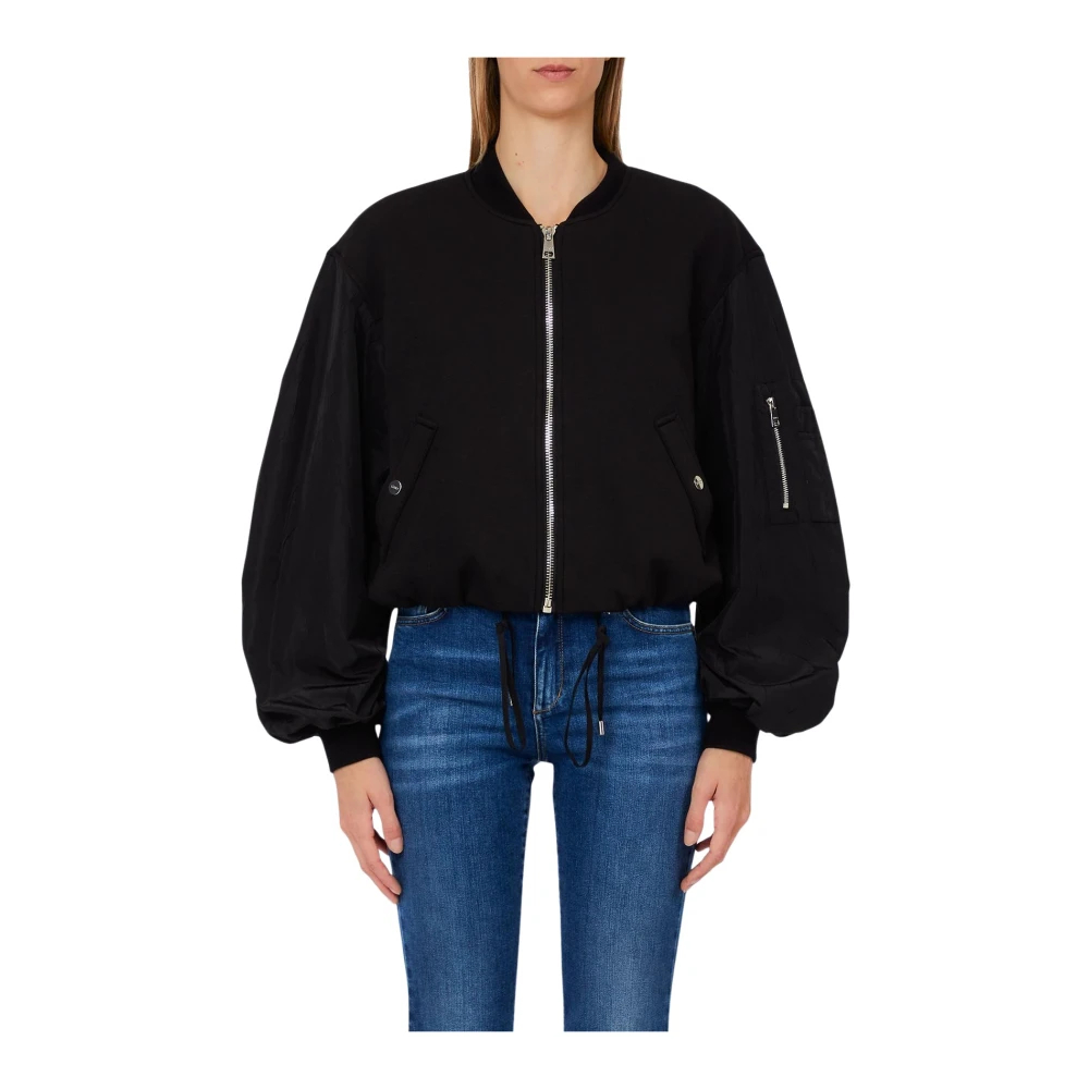 Liu Jo Damen Schwarz - Jacke - Jackets - K -M