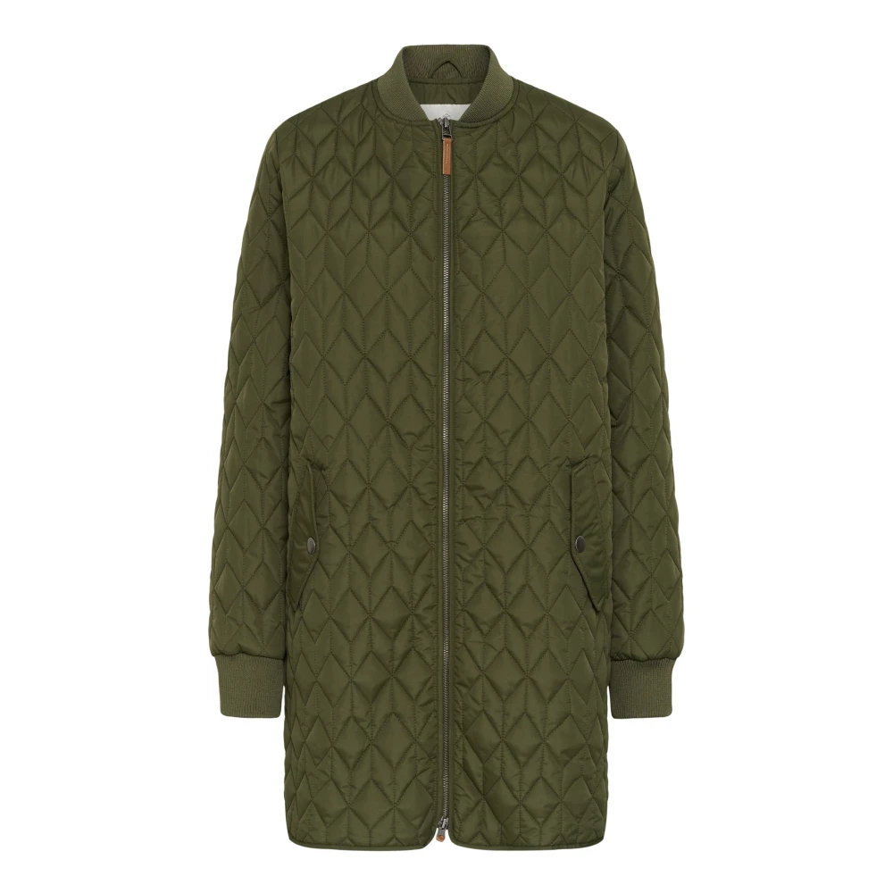 Kaffe Damen Vert Lange Daunenjacke Lelia - Bild 4