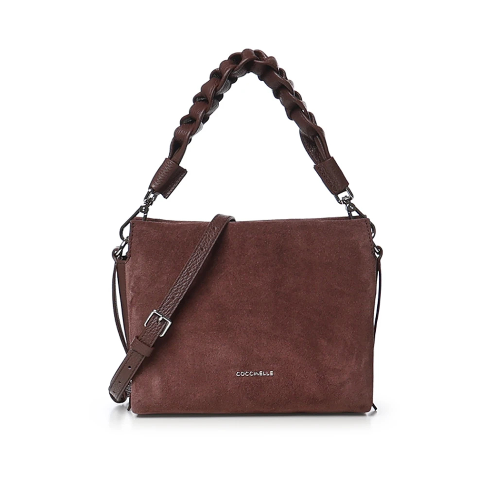 Coccinelle Damen Dunkelrot Handtasche P6p Boheme Suede Bimaterial E1 P6p 58 Nosize - Bild 4