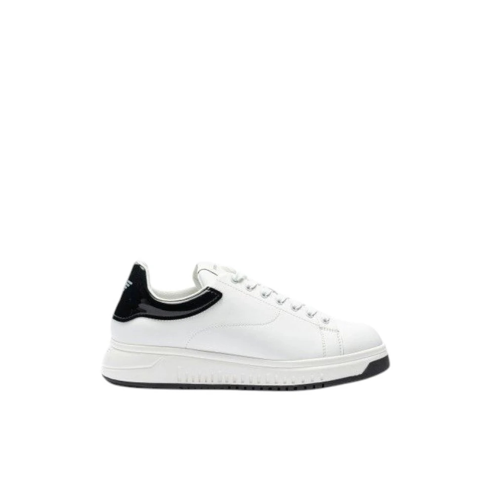 Emporio Armani Herren Weiß - Sneaker - Shoes - 40 Eu