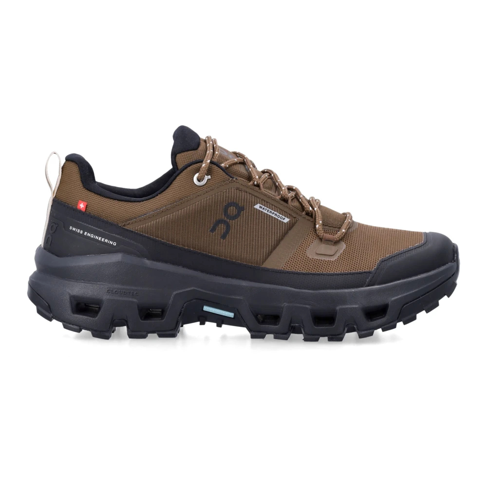 On Running Herren Braun Cloudrock Low Wp Waterproof - Wanderschuhe Schuhe 3Mf10254228 - Bild 8