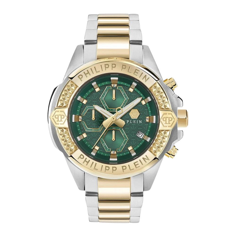 Philipp Plein Uhr The Skull Chrono PWWFA0525, Bicolor Edelstahl für Herren, Christ - Bild 8