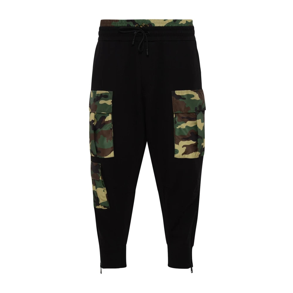 Dolce & Gabbana Herren Schwarz - Sportliche Blend Jogginghose - Trousers - K - S