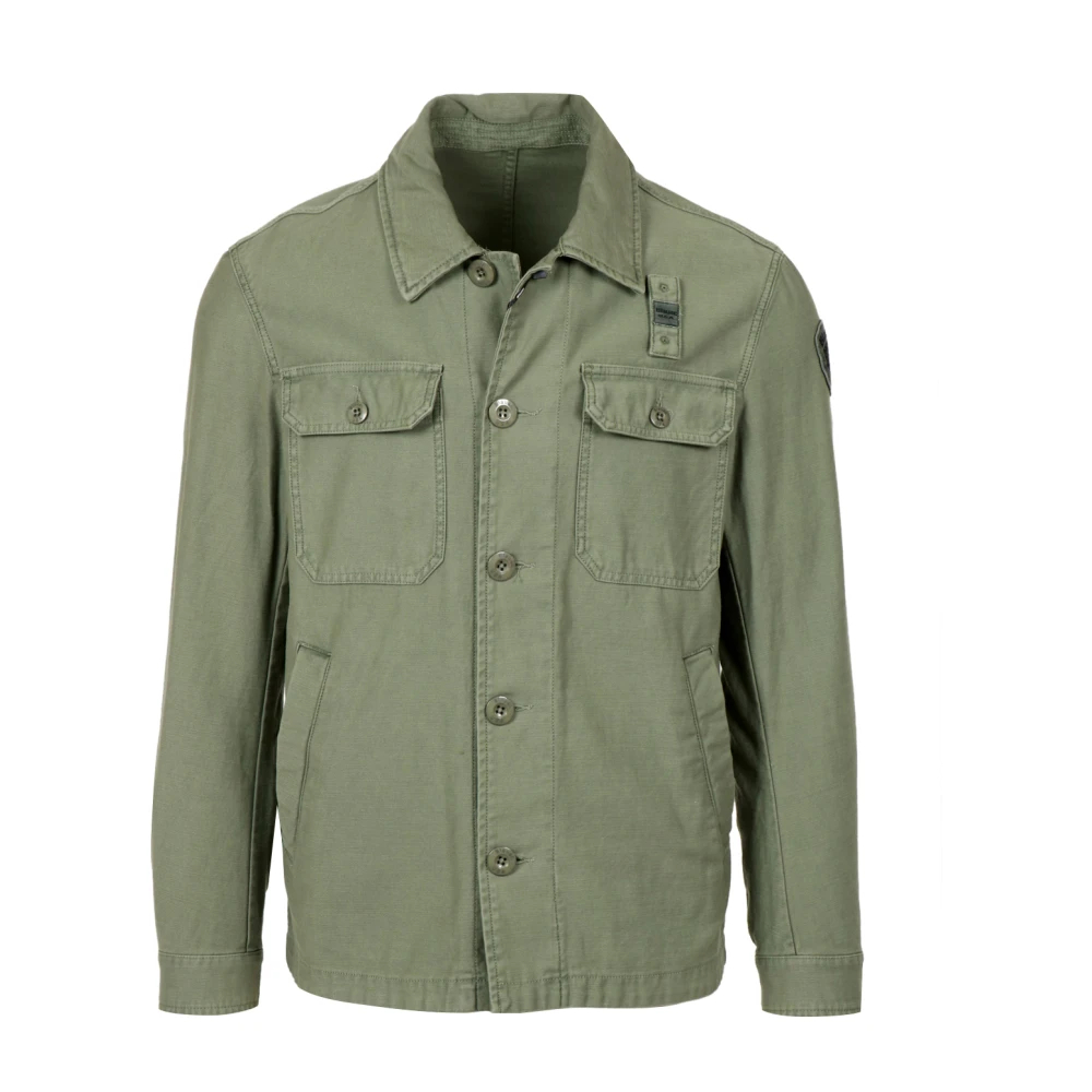 Blauer Herren Grün - Leichte Jacke - Jackets - S