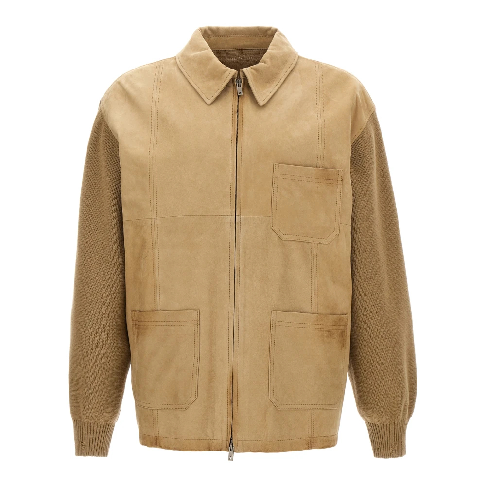 Golden Goose - Neil Strickjacke - Jackets -Herren -Beige -M