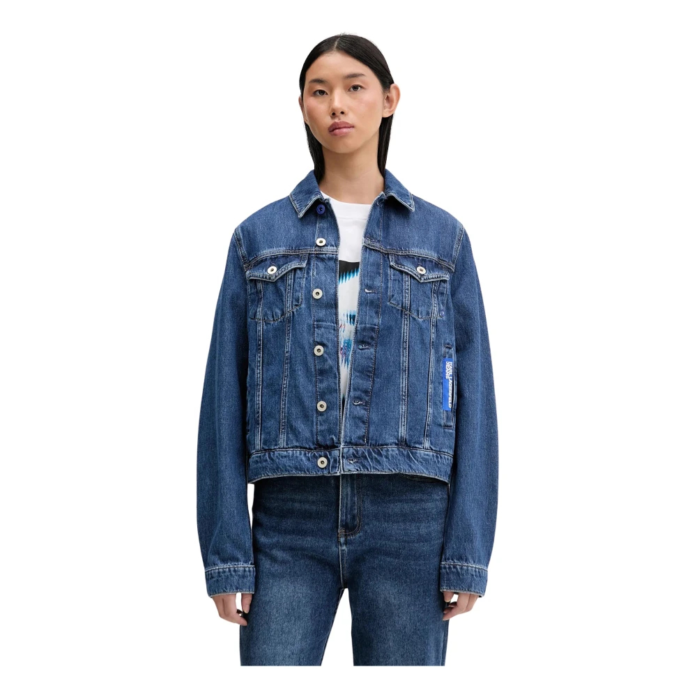 KARL LAGERFELD JEANS Damen Regular Denim Jacket - Bild 3