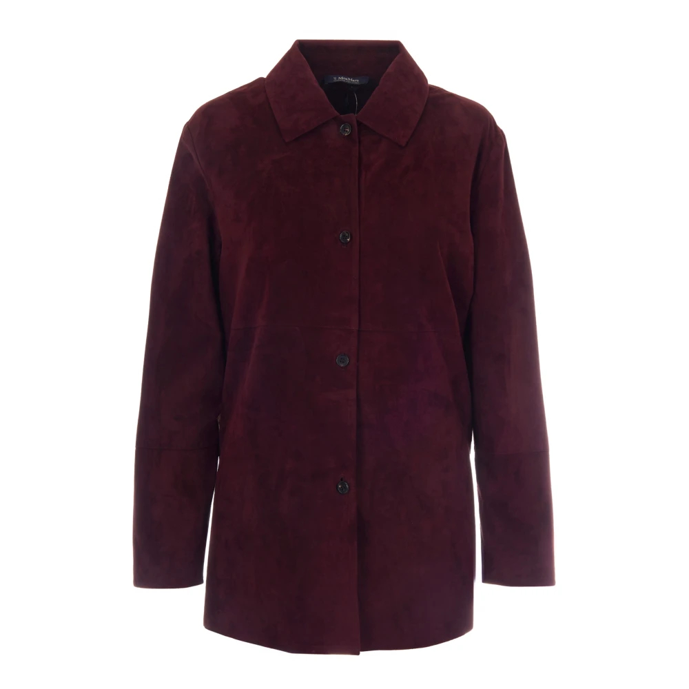 Max Mara - Gocce Lederhemd - Jackets - Damen - Braun - S - Bild 10