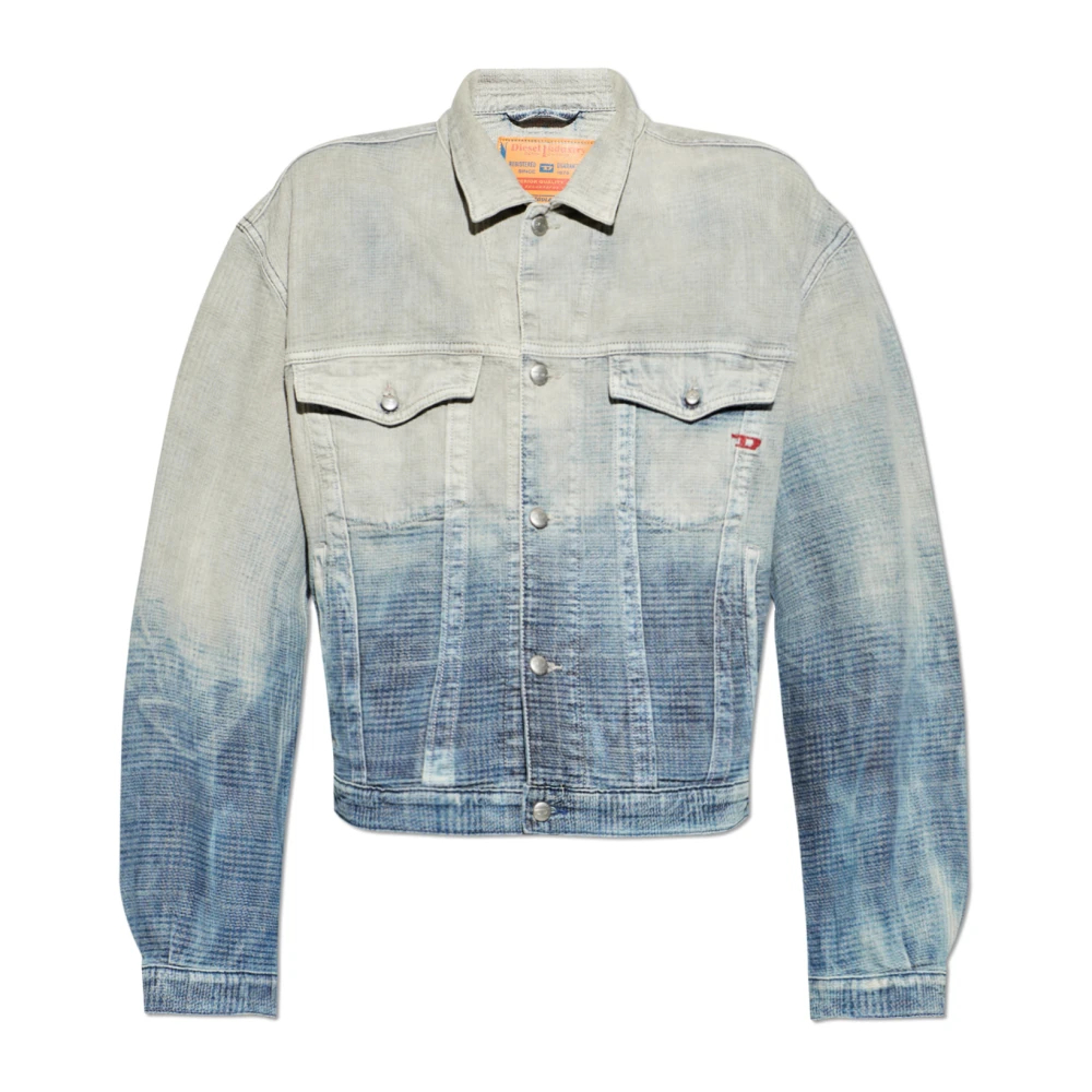 Diesel Unisex Blau - Denim Jackets - Jackets - M