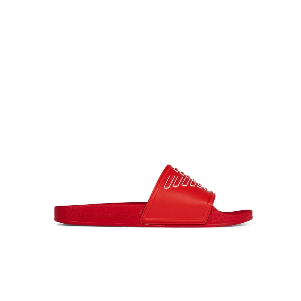 Emporio Armani Herren Rot - E Flip Flops & Sliders Xvps01xn - Shoes - 41 Eu