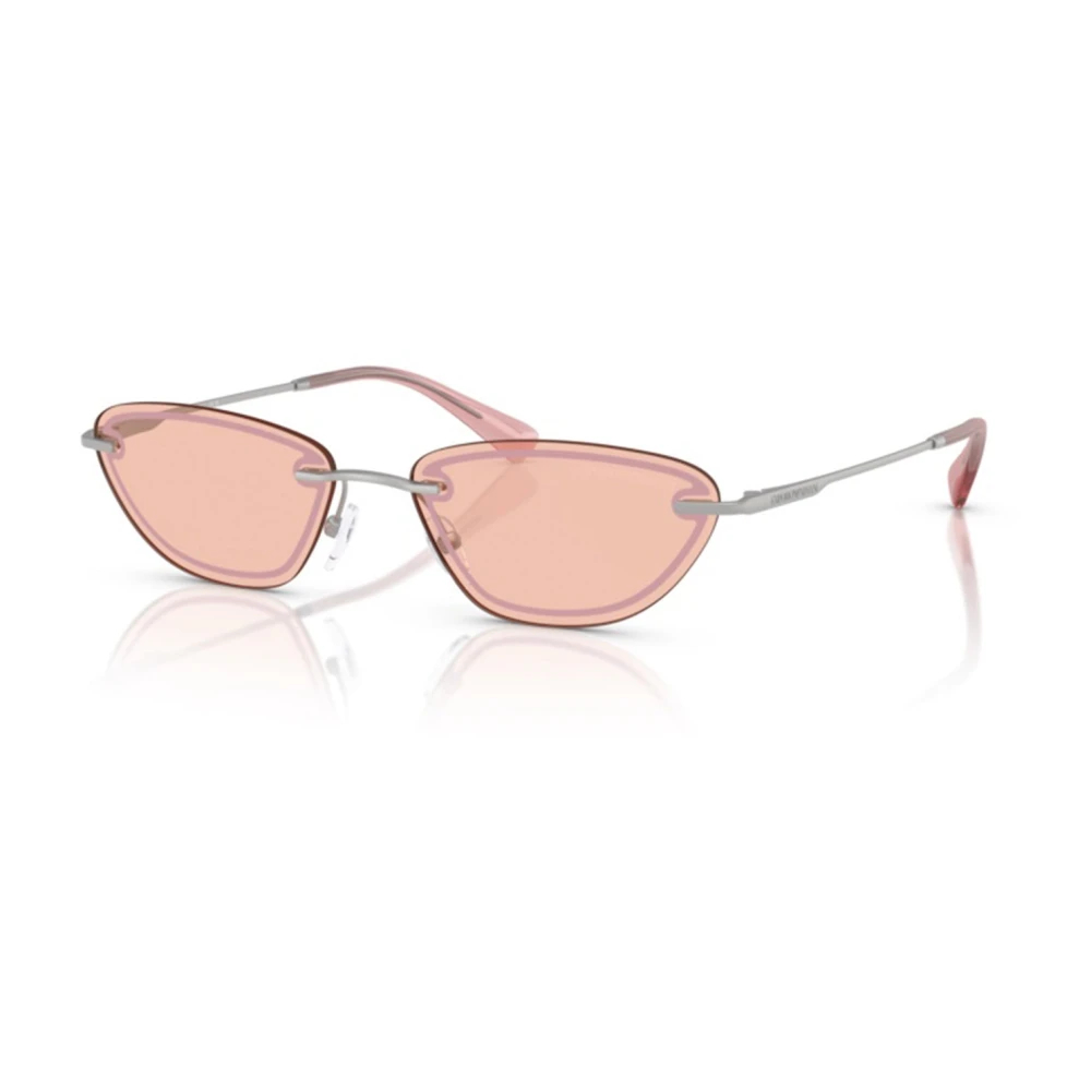 Emporio Armani - Bunte Cat-Eye Sonnenbrille Trendiger Stil - Accessories -Damen -Rosa -57 Mm