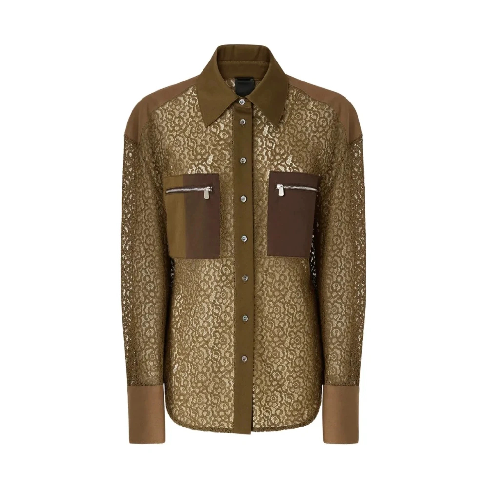 Pinko - Magliocco St3 - Blouses & Shirts - Damen - Grün - S - Bild 4