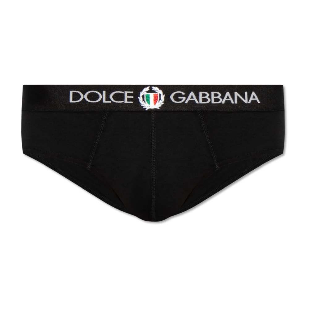 Dolce & Gabbana Herren Schwarz - Baumwollslips - Underwear - K - 2XL