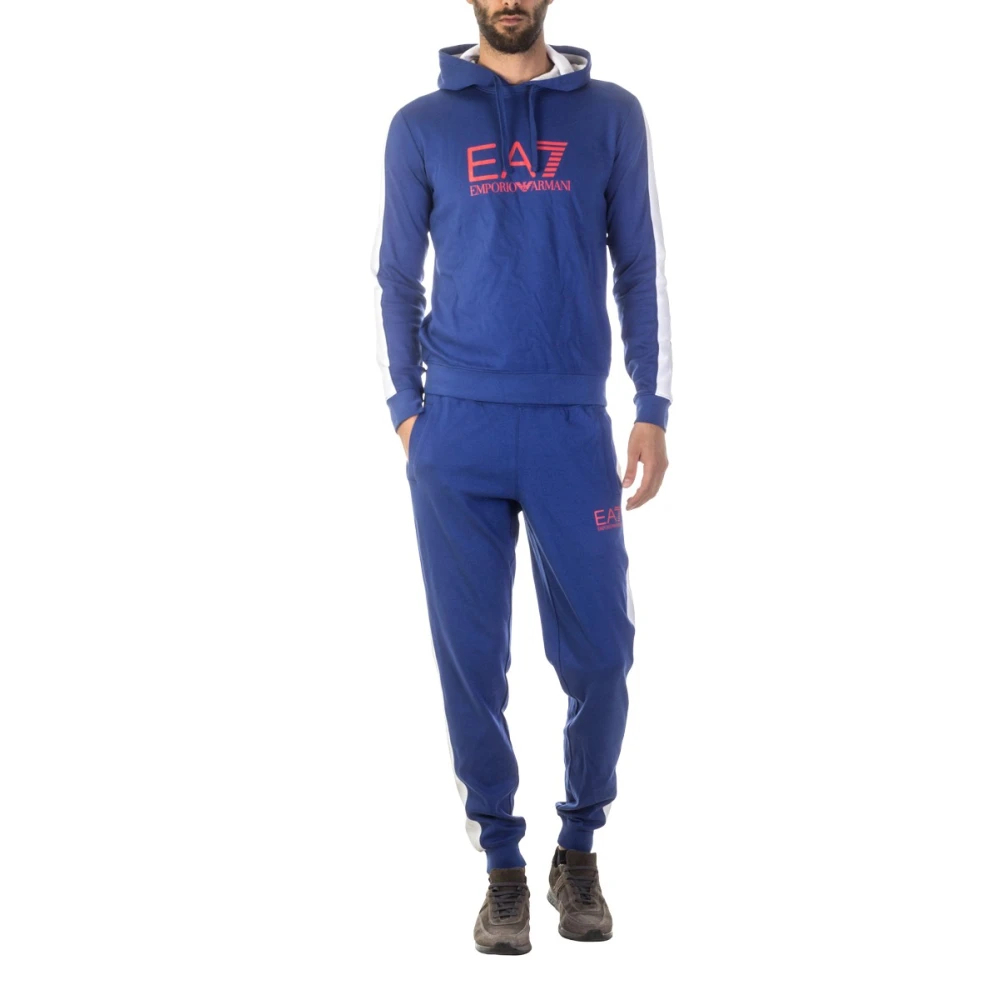 Emporio Armani Ea7 Herren Blau - Trainingsanzug - Sport - 3XL