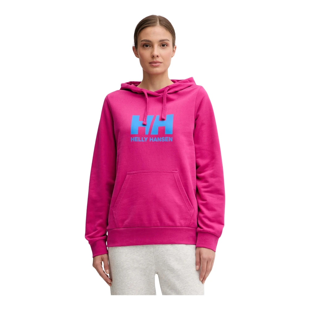 Helly Hansen Damen Rosa Hoodie Logo 2.0 - Bild 3
