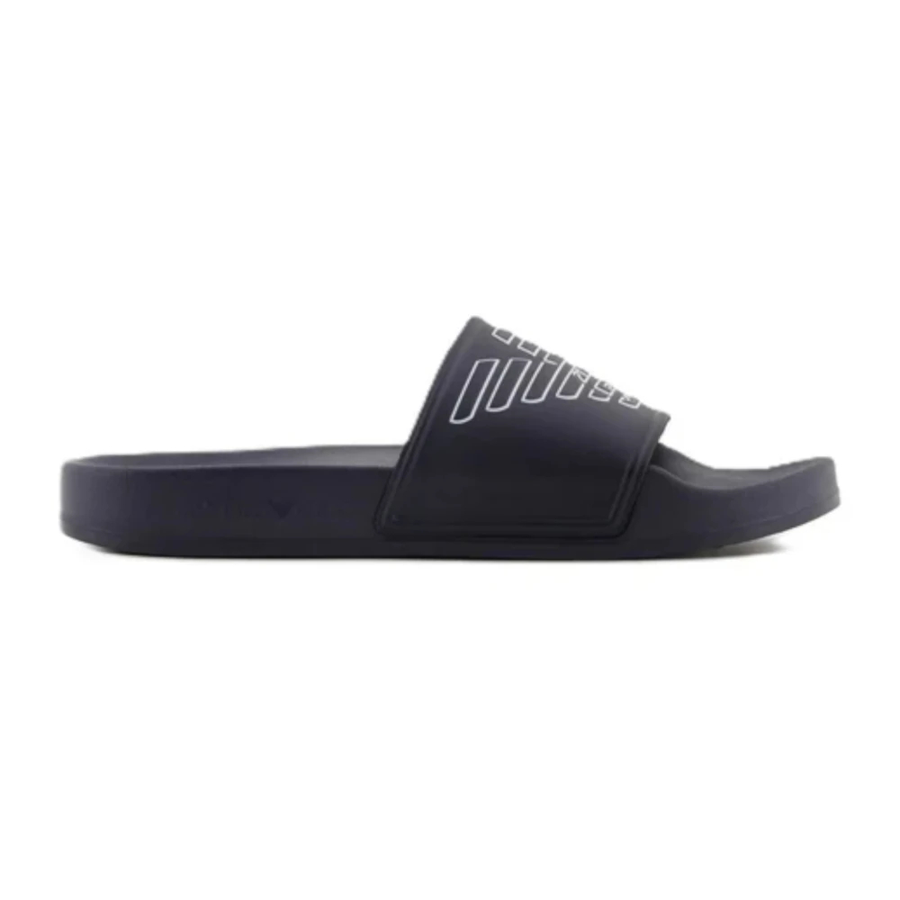 Emporio Armani Herren Blau - E Flip Flops & Slider - Shoes - 39 Eu