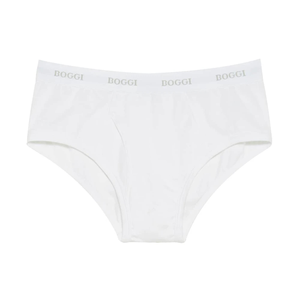 Boggi Milano Herren Weiß - Stretch-Baumwoll-Jersey-Slips - Underwear - M