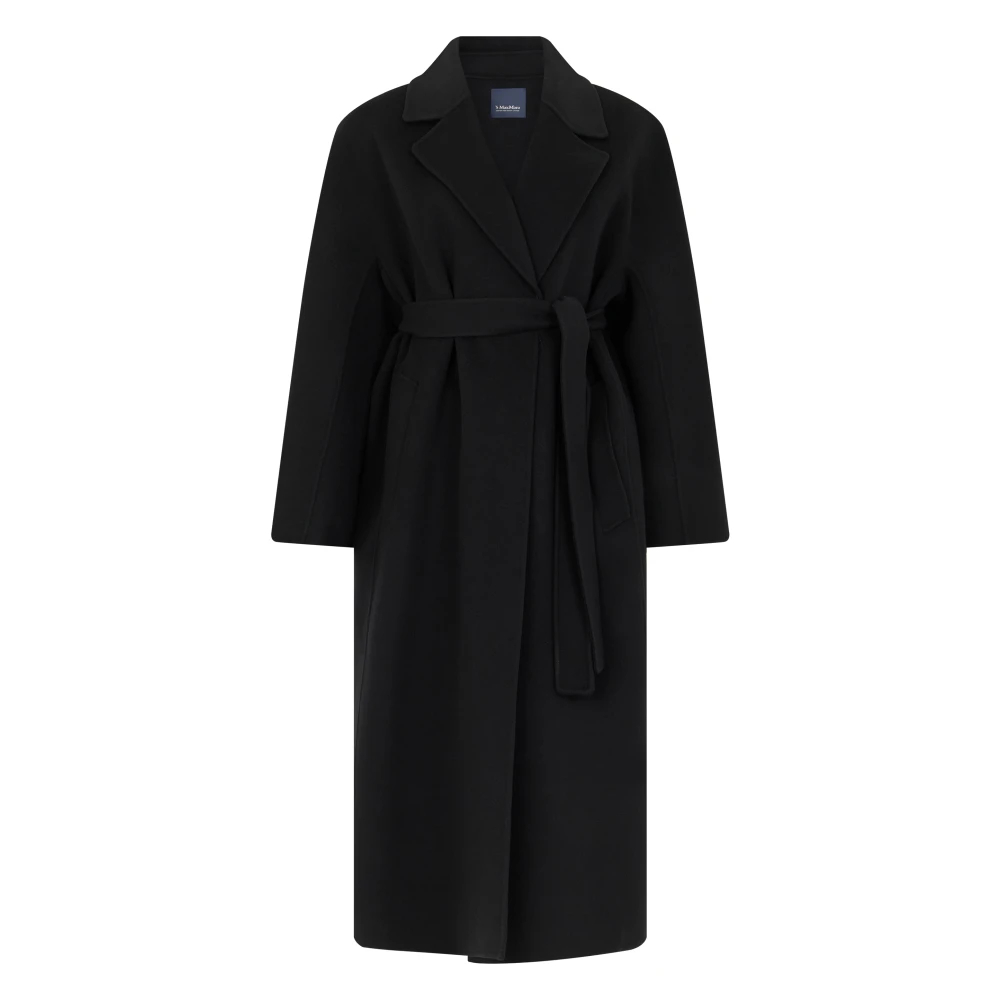 MAX MARA S | Black SMMPENELOPE long wrap coat | female | 40 - Bild 3