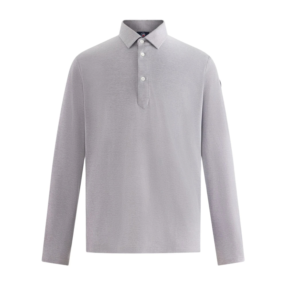 Fusalp - Giorgio Langarm-Poloshirt - Tops - Herren - Grau - 3XL