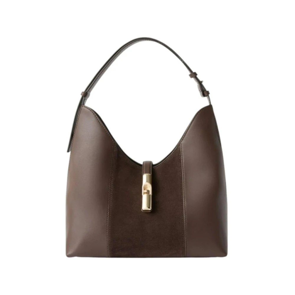 Furla Damen Dunkelbraun Handtasche Goccia M Wb01499 Bx3158 4286S - Bild 4
