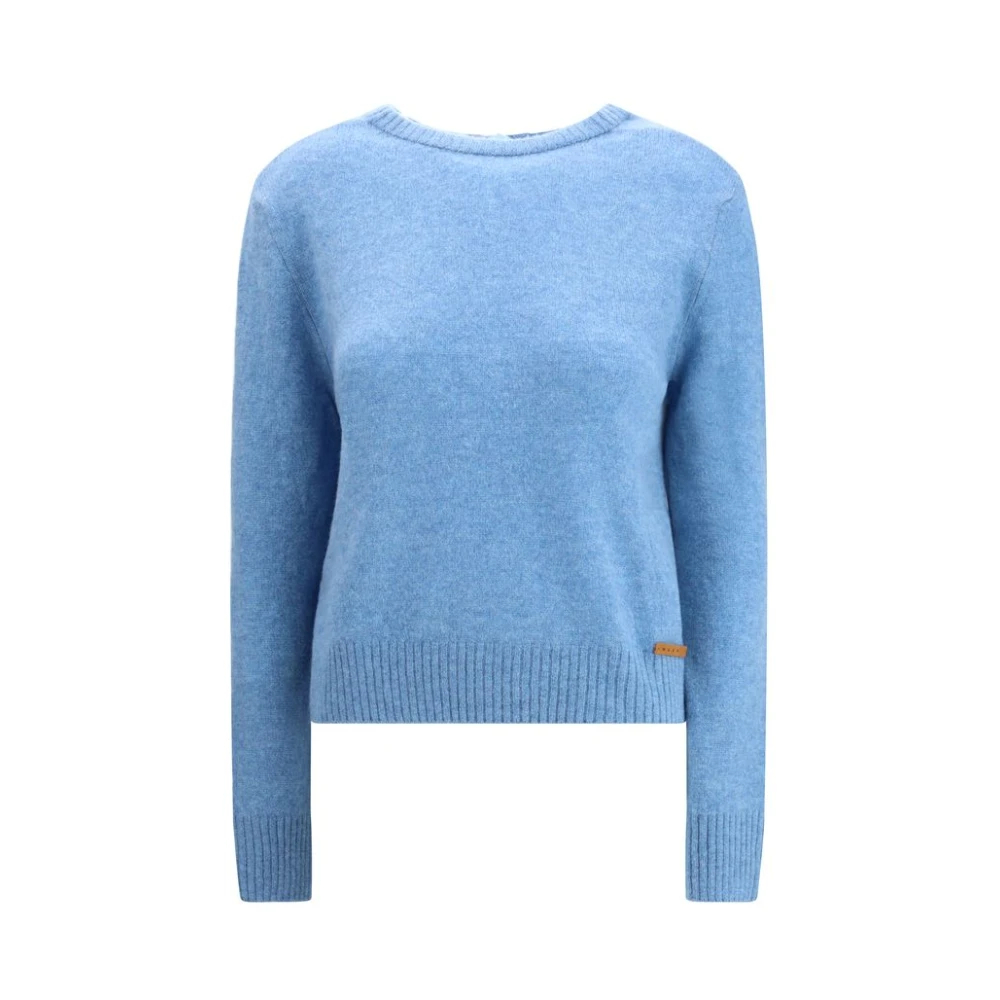 Marni Damen Blau - Cashmere Sweatshirt - Knitwear - M