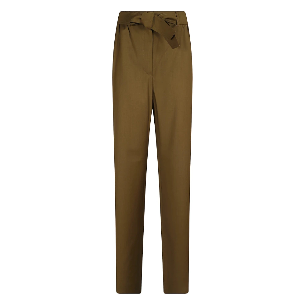 Max Mara - Tapered Hosen - Trousers - Damen - Grün - Xs