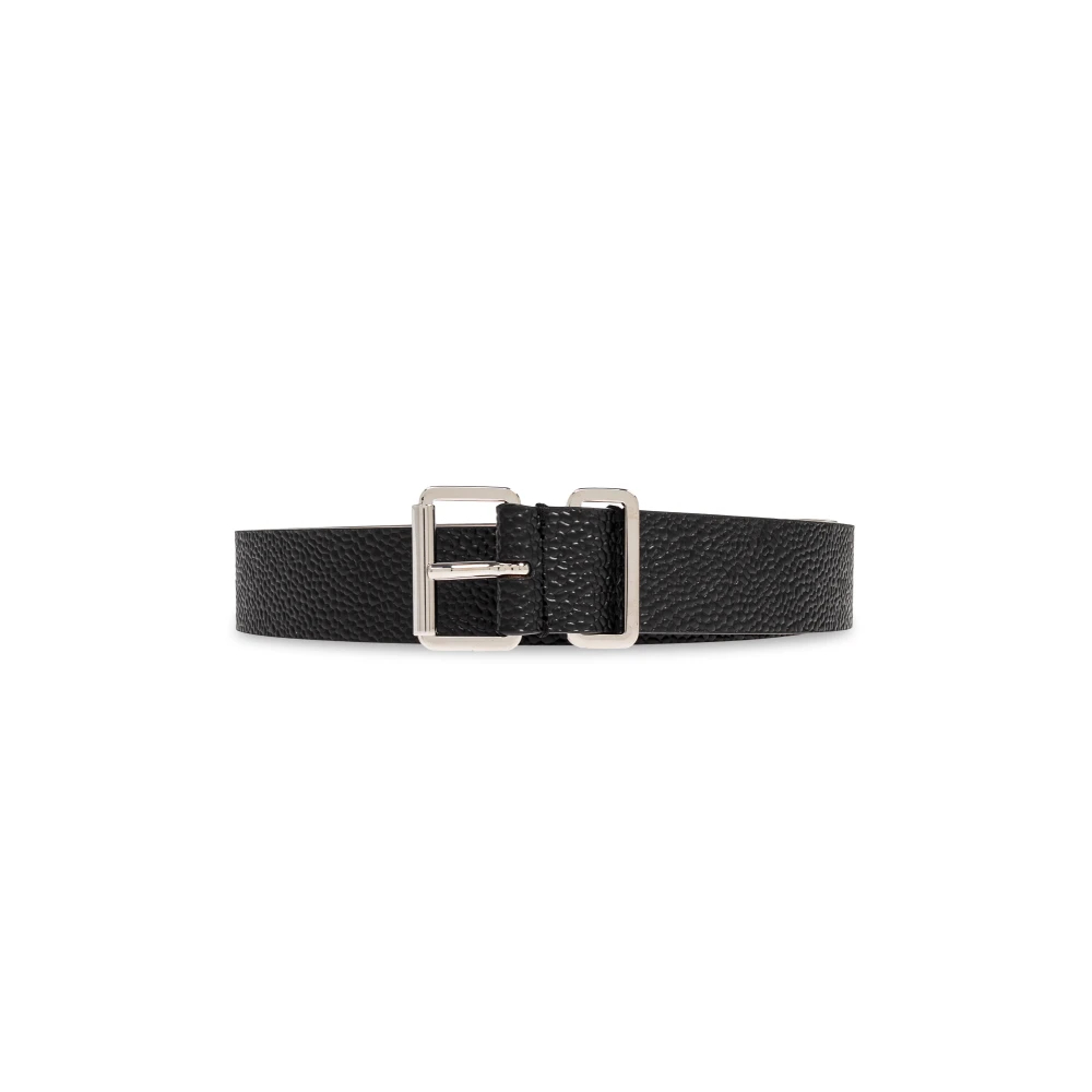Dsquared2 Herren Schwarz - Ledergürtel - Accessories - K - 90 Cm