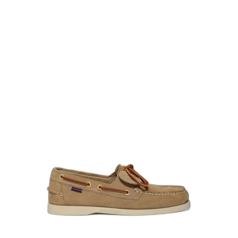 Sebago Herren Taupe, Leder Für 78123Gw Portland Artisan Ox Taupe Portland Artisan Ox Leder Bootsschuhe (43), Flach, Schnürung, Lässig - Bild 10