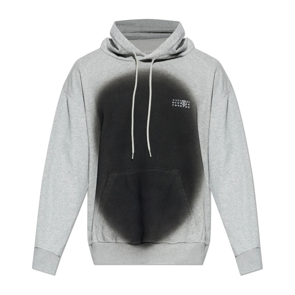 Mm6 Maison Margiela Herren Grau - Hoodie - Sweatshirts & Hoodies - Xl