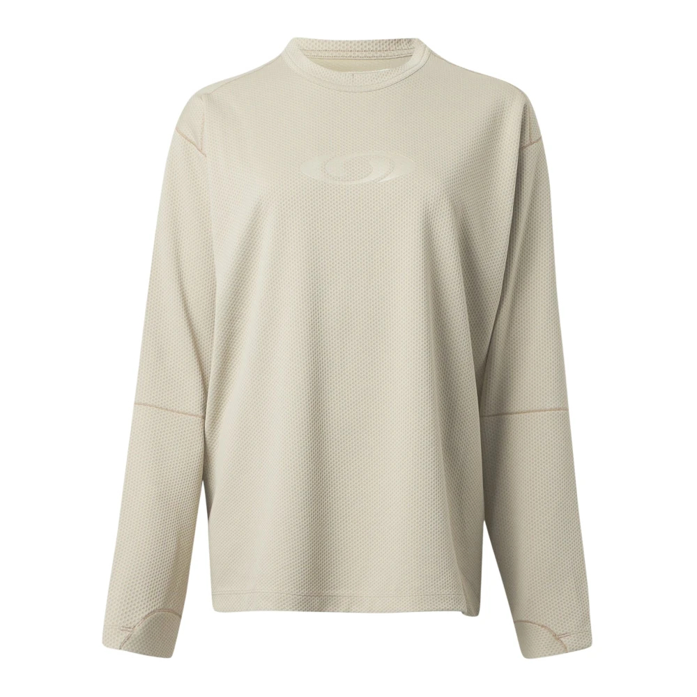 Mm6 Maison Margiela Damen Beige - Langarmshirt - Tops - Xs