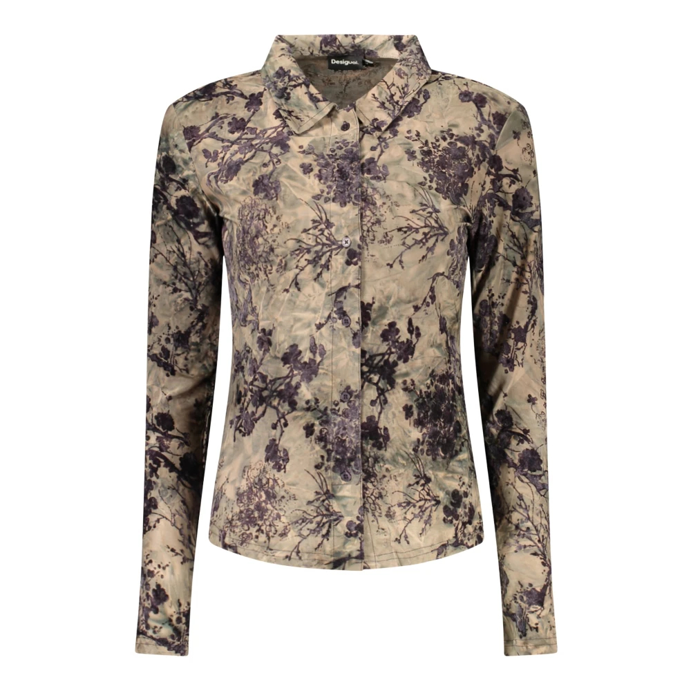 Desigual Damen Beige Langarmshirt - Bild 6
