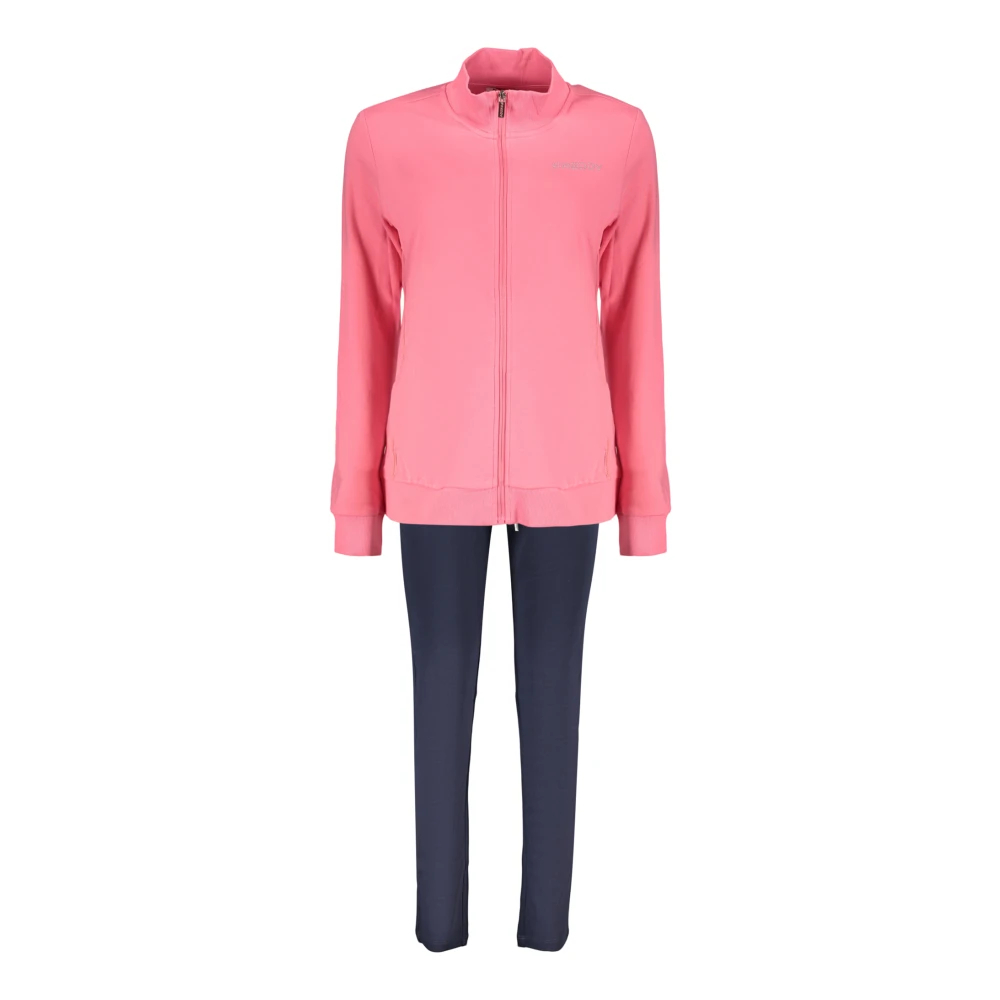 Freddy Damen Rosa - Sweatshirt Und Hosen Set - Sport - L