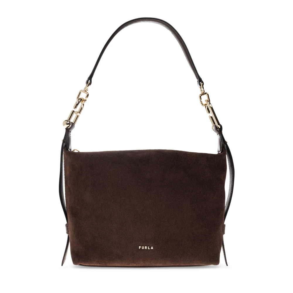 Furla - Tonie Mini Toni Cioccolato - Hobo Bag 3,1 L Unisex - Image 6