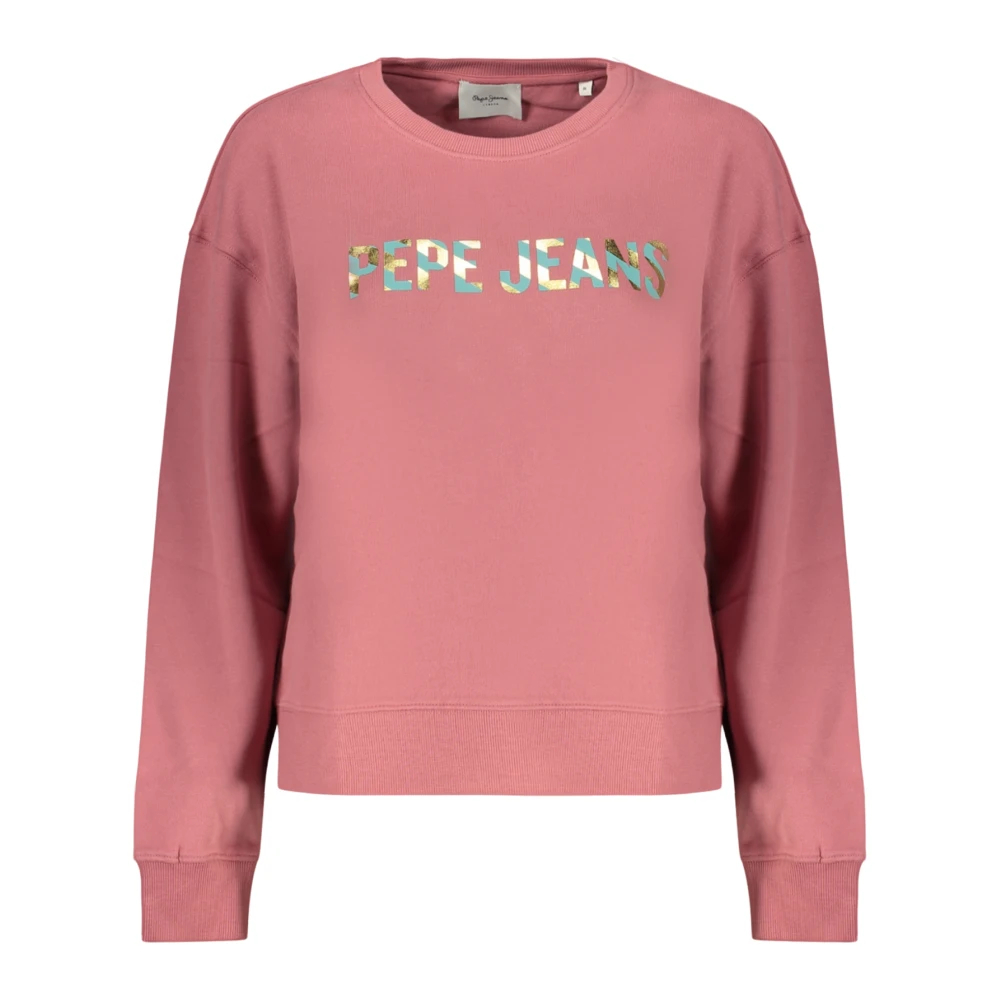 Pepe Jeans - Celeste Langarm-Sweatshirt - Sweatshirts & Hoodies - Damen - Rosa - Xs - Bild 6