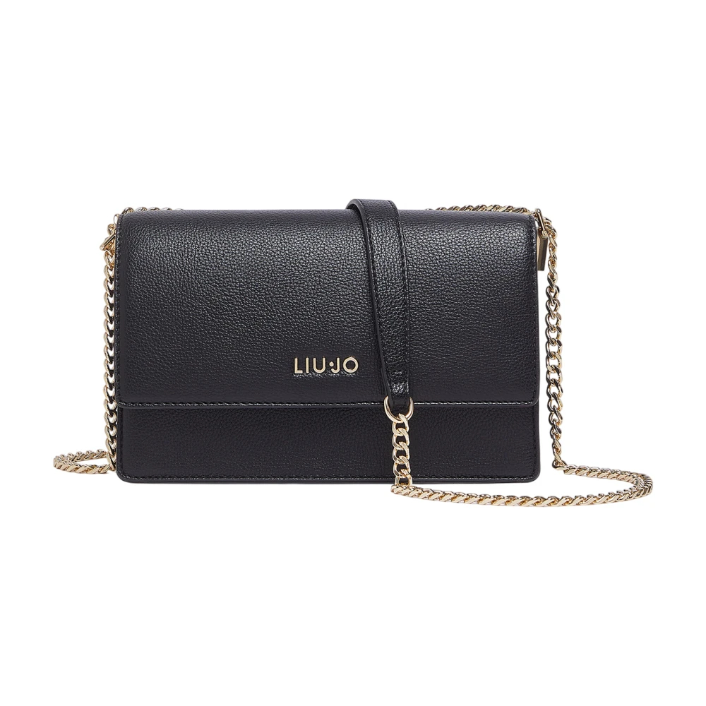 Liu Jo Damen Schwarz - Manhattan S Schultertasche - Bags - K - One Size