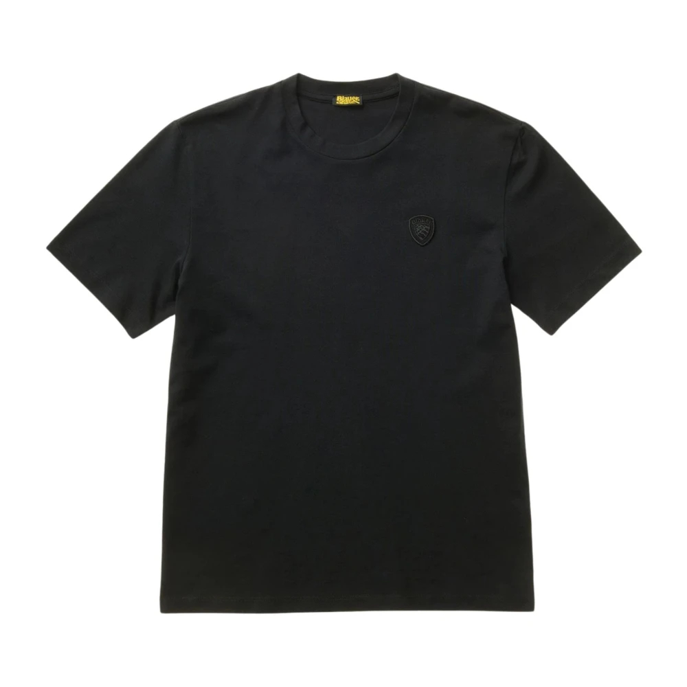 Blauer Herren Schwarz - T-Shirts - Tops - K - L