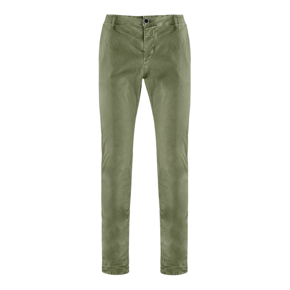 Bomboogie Herren Grün - Slim Fit Chino Hose - Trousers - W38