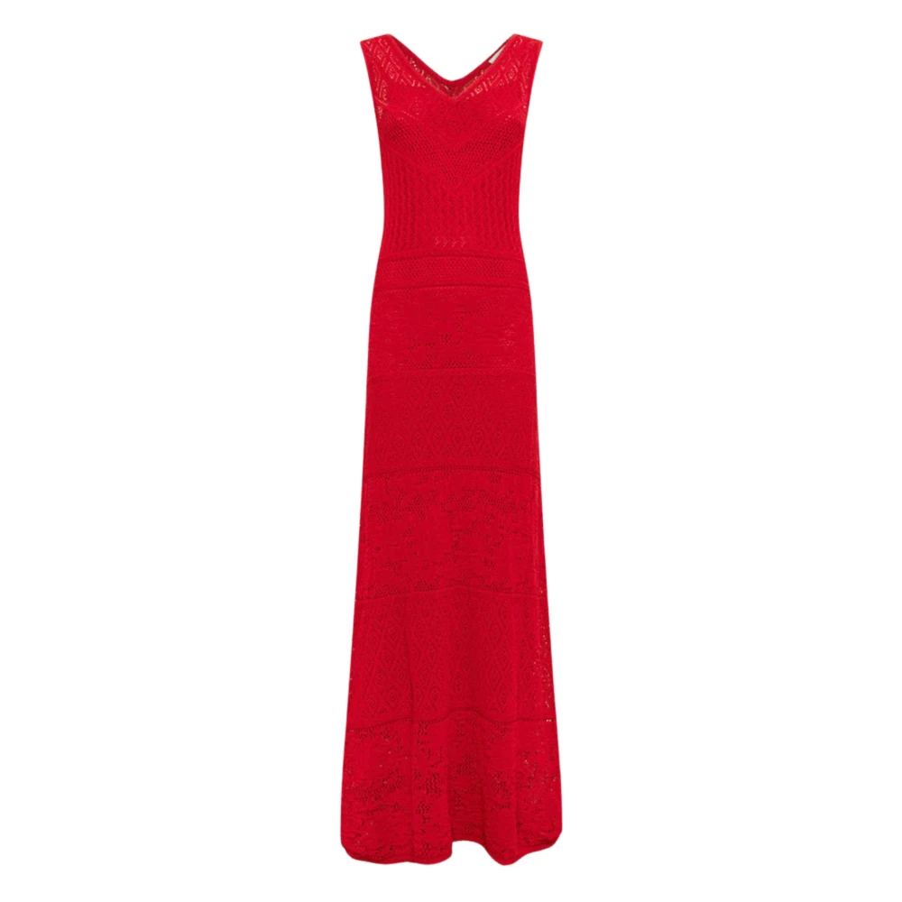 Blugirl Damen Rot - Maxi Kleider - Dresses - Xs