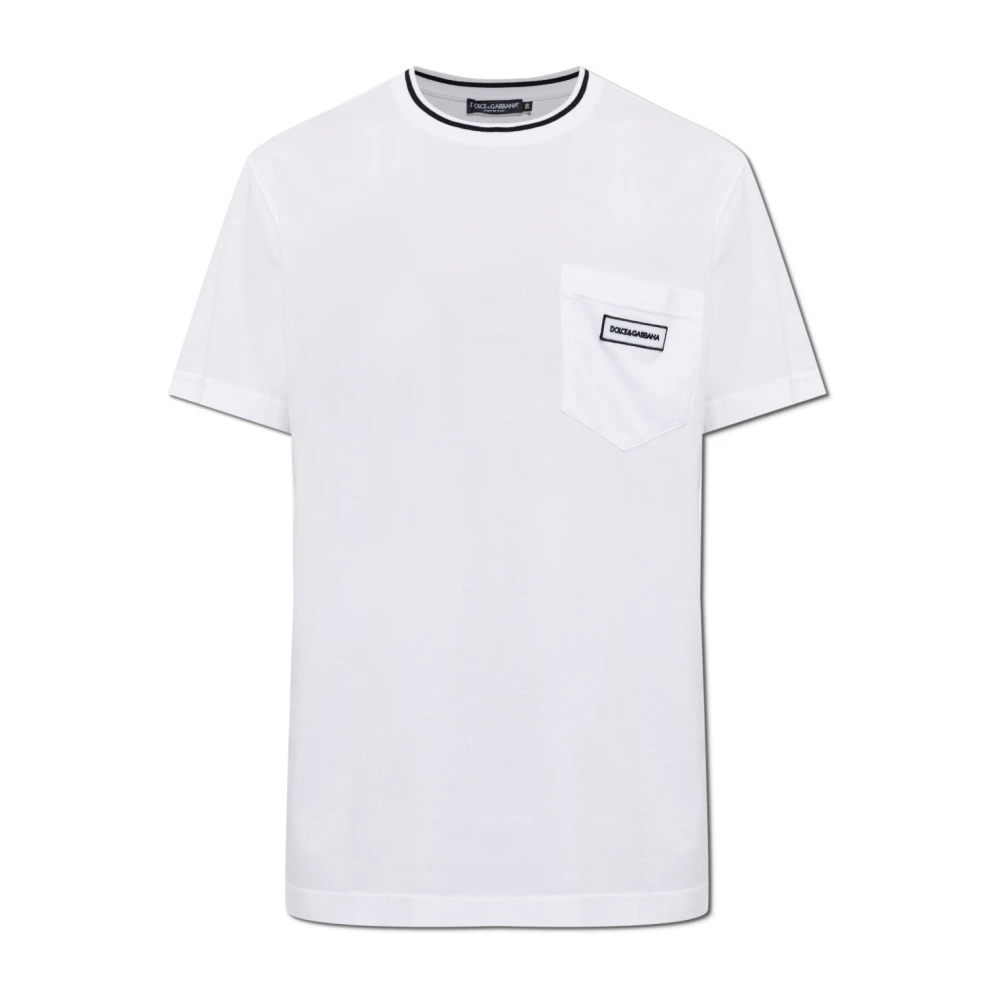 Dolce&Gabbana T-Shirt Aus Baumwoll-Jersey Eu Größe 46 - MyTheresa - Bild 3