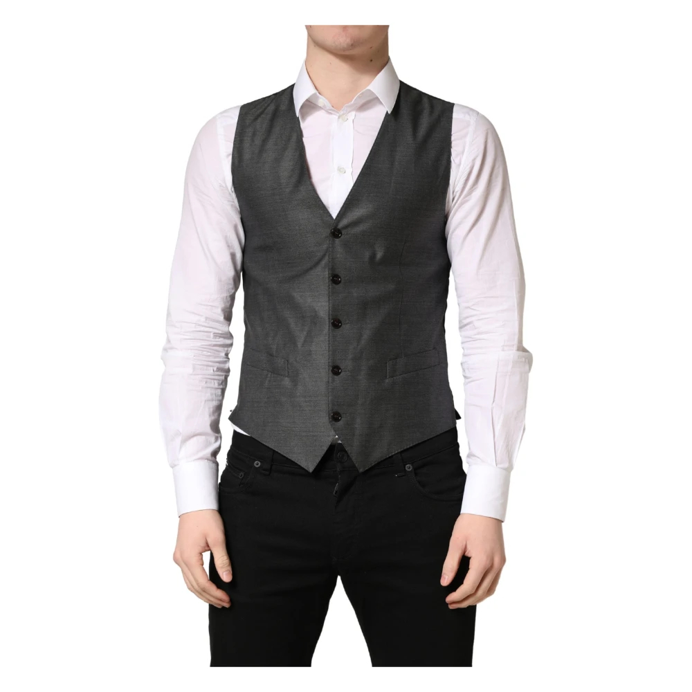 Dolce & Gabbana Herren Grau - Weste - Suits - S