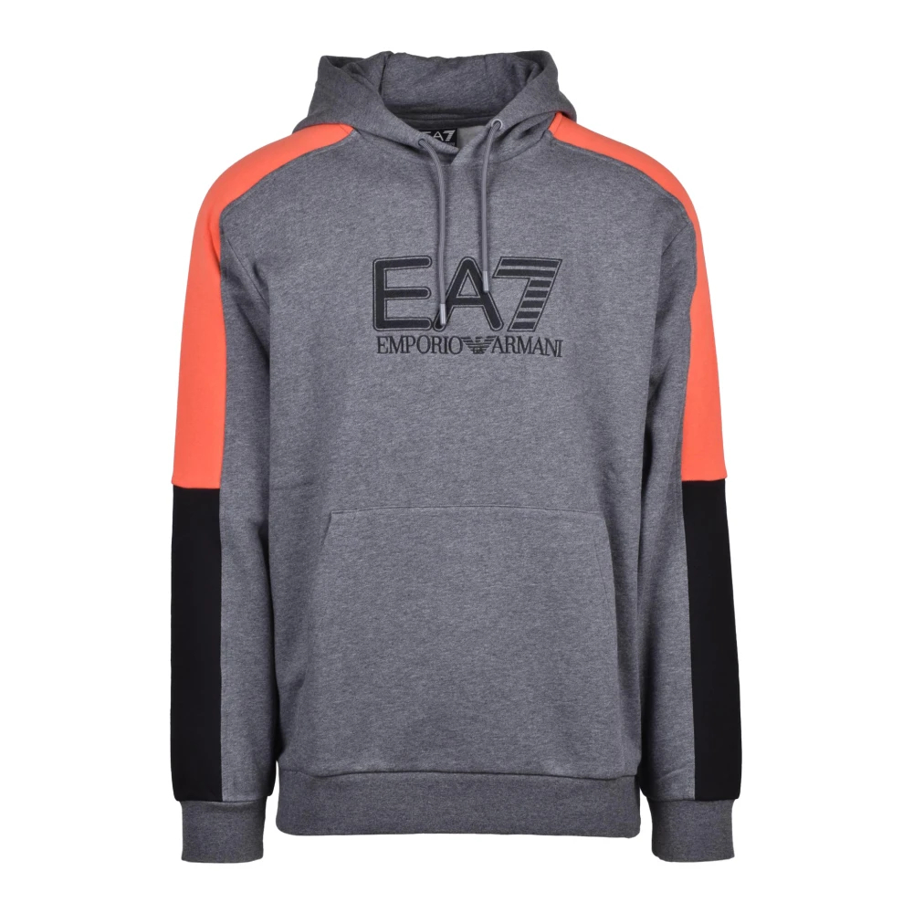 Emporio Armani Ea7 Herren Grau - Kapuzenpullover - Sweatshirts & Hoodies - 3XL