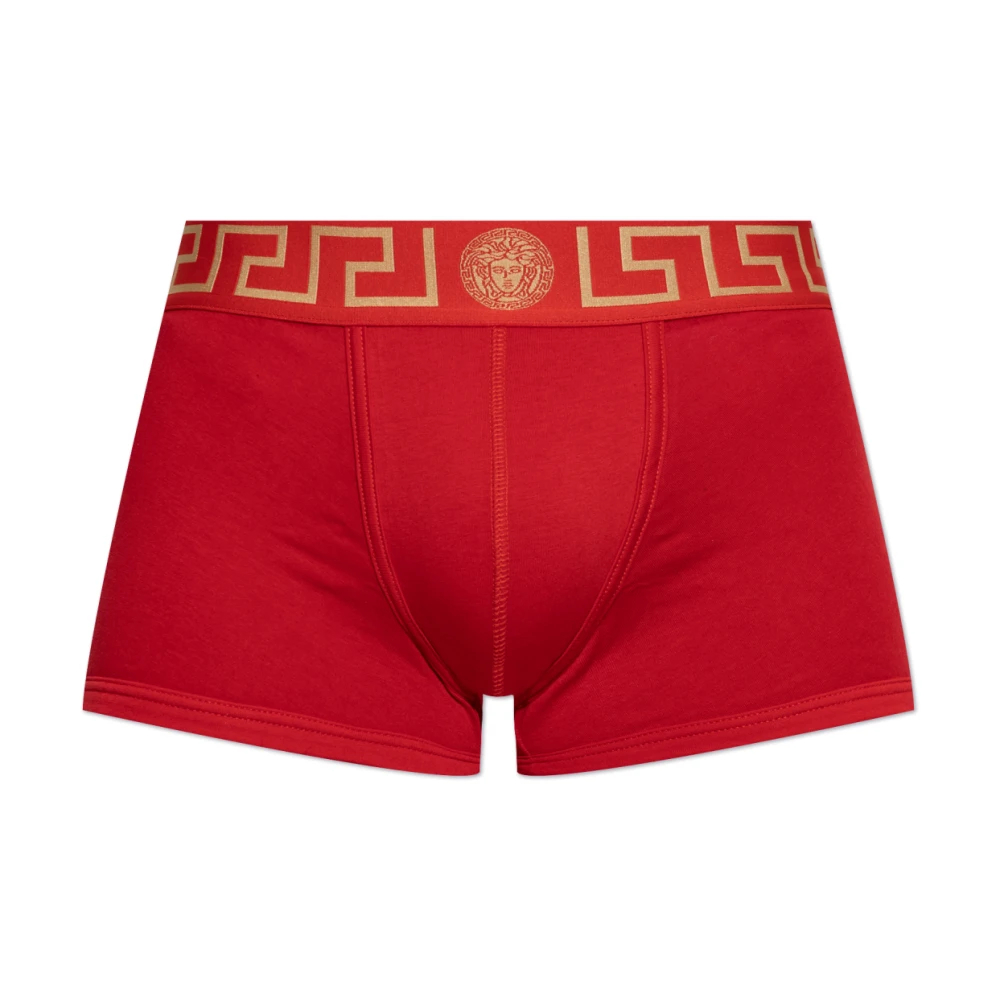Versace Herren Rot - Baumwollboxershorts - Underwear - S