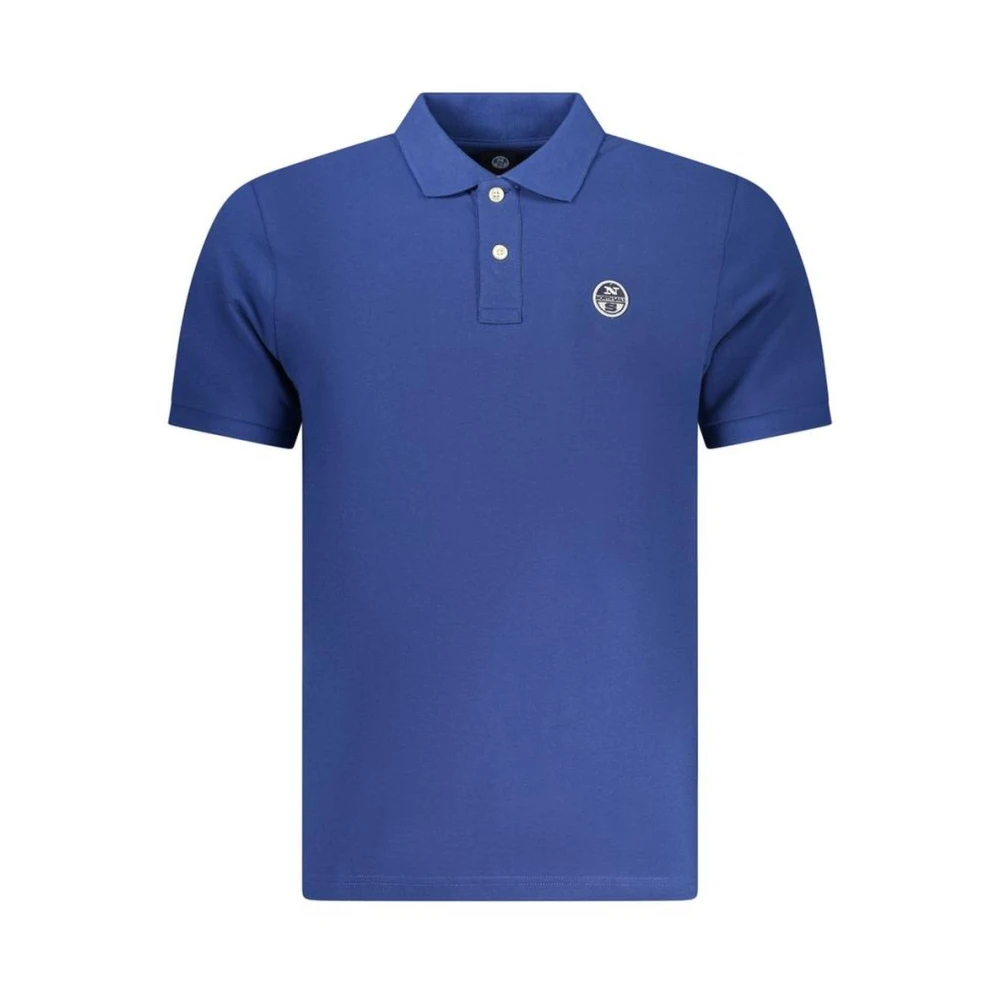 North Sails, Herren, Shirts, "Blu Cotton Men Polo", Blau, (XL) - Bild 4