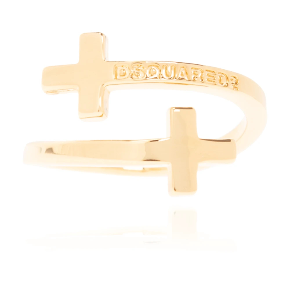 Dsquared2 Herren Gelb - Messingring - Accessories - M