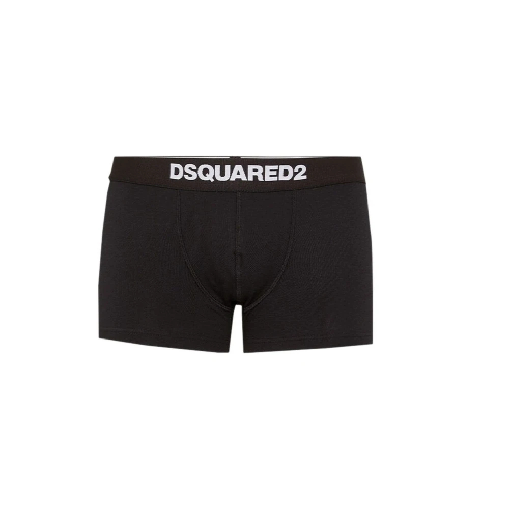 Dsquared2 Herren Schwarz - Logo Boxers - Underwear - K -S