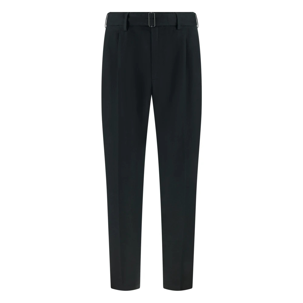Boggi Milano Herren Schwarz - Leinenhose - Trousers - K -3Xl