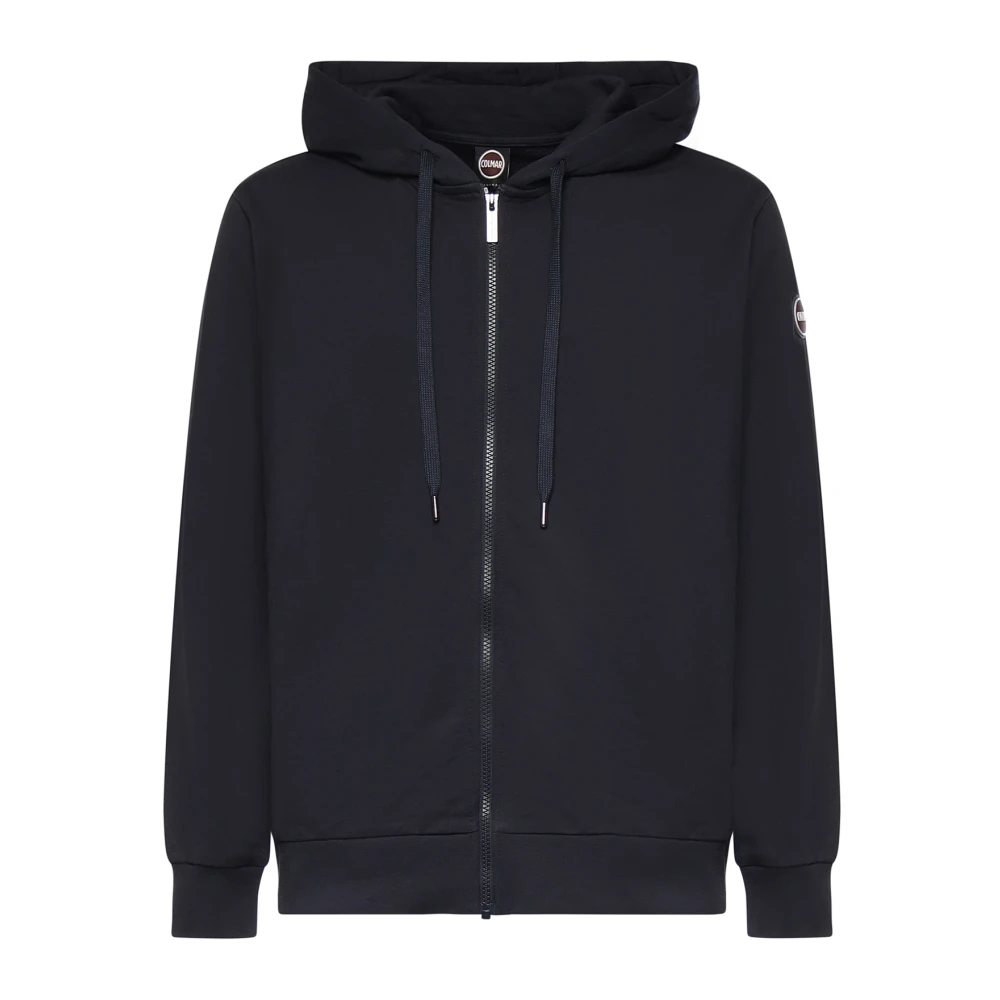 Colmar Herren Blau - Kapuzen-Sweatshirt Mit Durchgehendem Reißverschluss - Sweatshirts & Hoodies - L