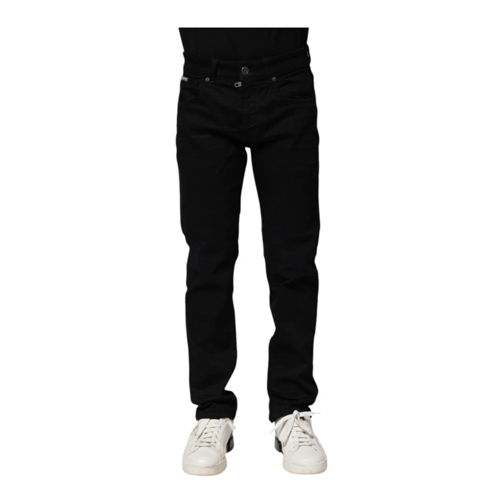 Dolce & Gabbana Herren Schwarz - E Skinny Denim Jeans - Jeans - K - Xs