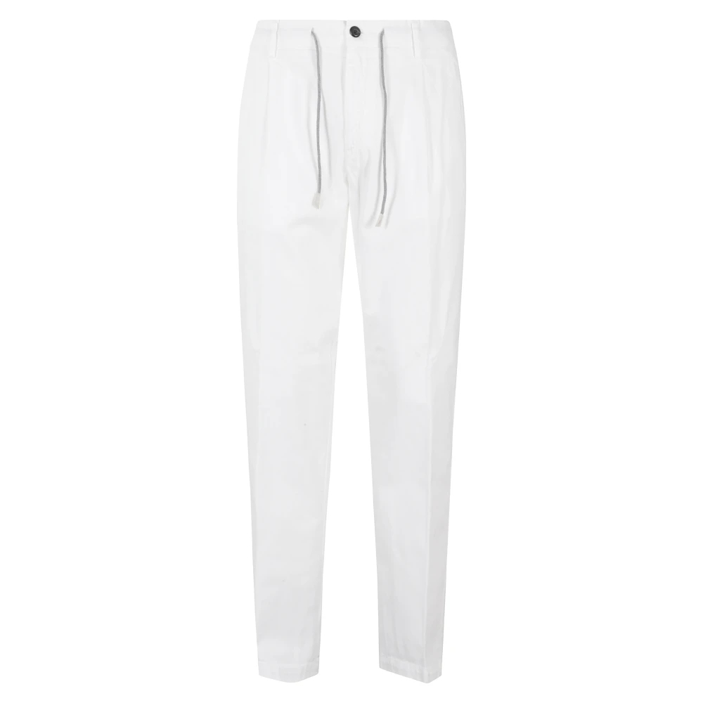 Eleventy Herren Weiß - E Joggerhose Mit Kordelzug - Trousers - W30