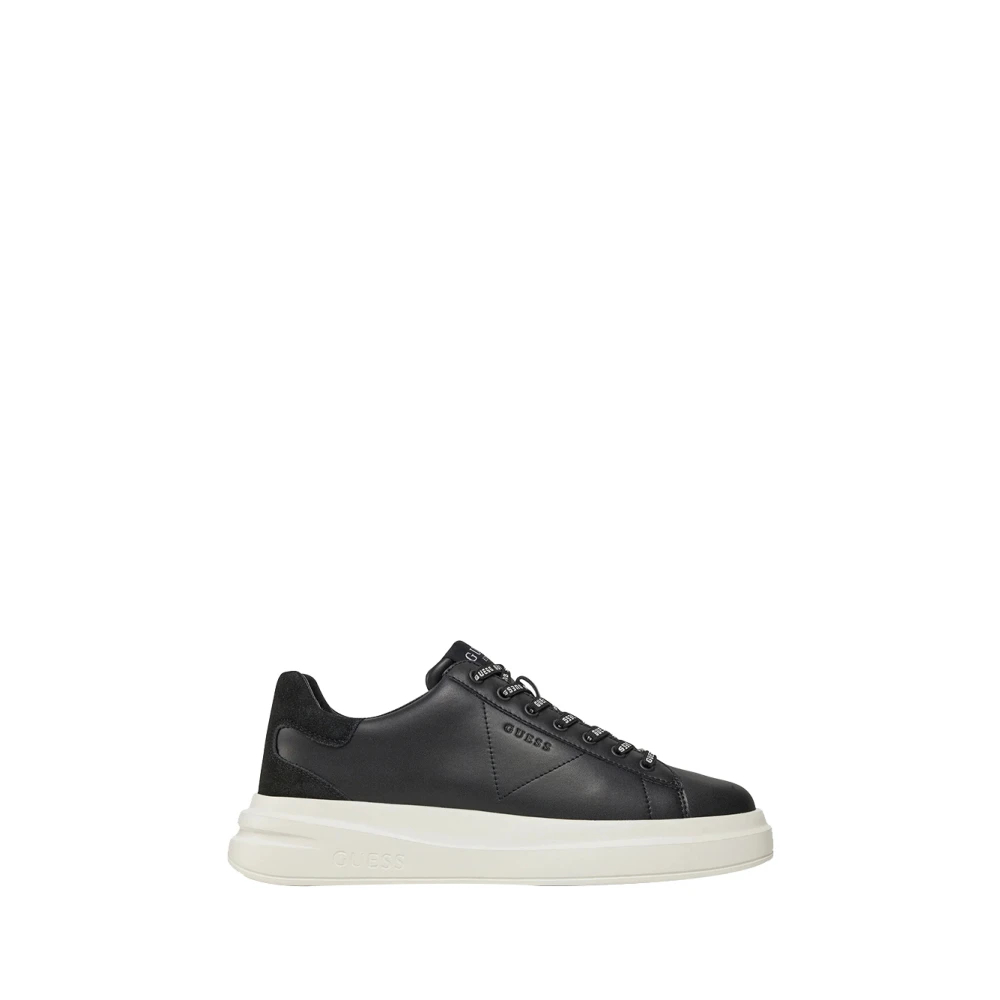 Guess Herren Schwarz Sneakers Elba Fmpvib Sue12 40 - Bild 5