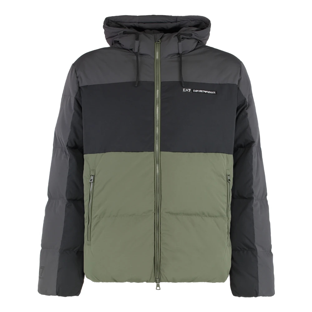 Emporio Armani Ea7 Herren Multicolor - Pufferjacke Aus Nylon - Jackets - Mehrfarbig - 2XL